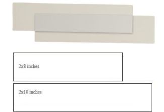 Lexan Clear Plastic Nameplate Insert