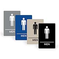 ADA Sign MEN 6x9