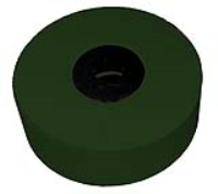 MS-MC1 1 Inch Microcell Midsize Coder Ink Roll Green