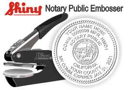 Notary Embossing Seal
Notary Public Handheld Embosser
Notary Public Seal