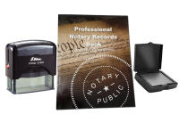 Self-Inking Notary Public Stamp Kit