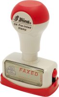 Faxed Shiny Pre-Inked Stock Stamp