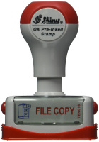 File Copy Shiny Pre-Inked Stock Stamp