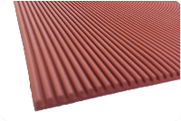 PVC Base Ribbed Base Sheet 7-1/2" X 15"