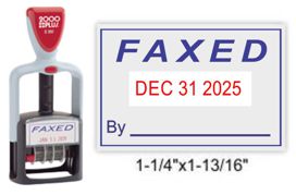 S-360 FAXED Self-Inking Stock Dater