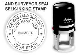 Surveyor Self-Inking Stamp