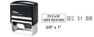 S-830DR Shiny Self-Inking Local Style Dater