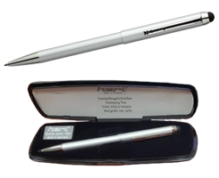 Heri Stamp Pen Silver Stamping Pen w/Case