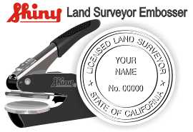 Surveyor Hand Held Surveyor Embossing Seal