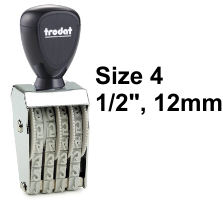 Trodat Size No 4 - 6 Band Stamp