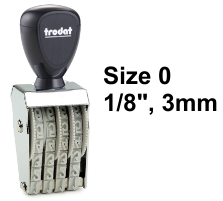 Trodat Size No 0 - 4 Band Stamp