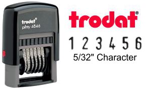 Trodat 4846 Numberer