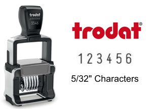 Trodat 5546 6 Band Numbering Stamp