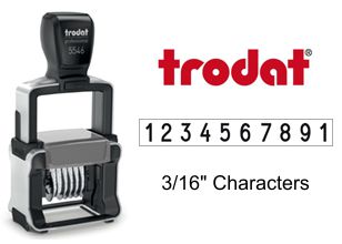 Trodat 55510 10 Band Numbering Stamp