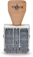 Vintage Pro Date Stamp With Abbreviated Year - 1/16" Bands